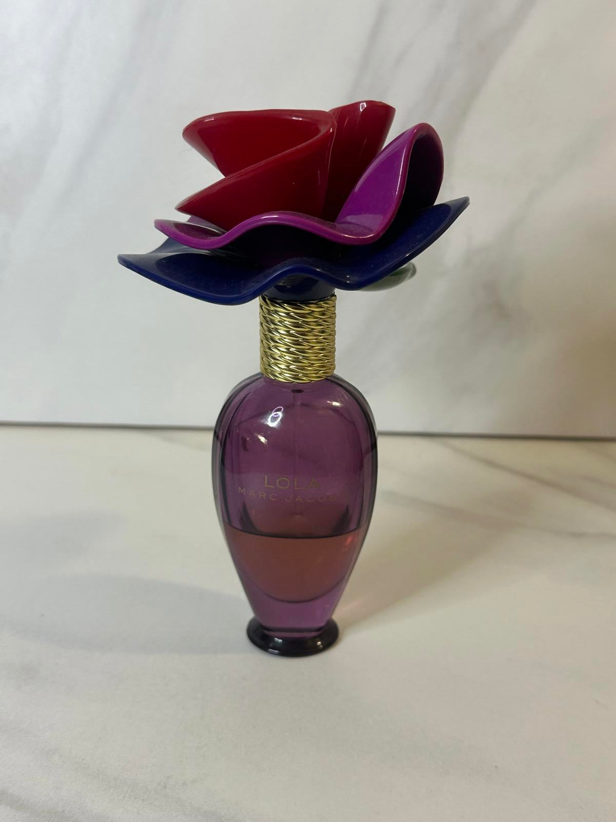 Rare/Hard to Find Marc Jacobs Lola Eau De Parfum Flower Cap 1.7 fl oz
