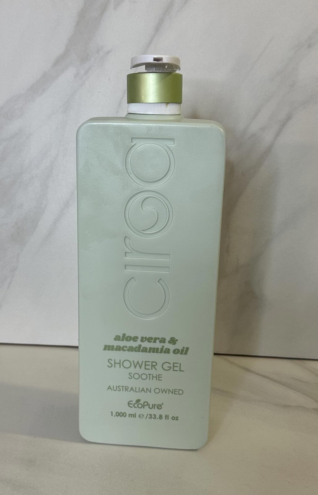 Ciroa Beauty Aloe Vera & Macadamia Oil shower gel 33.8oz/1 liter