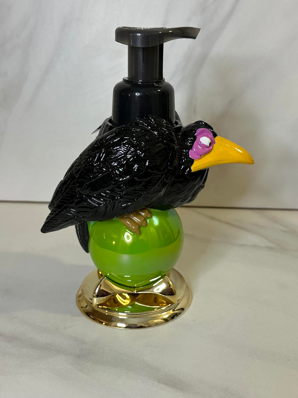 Bath & Body Works Disney Villains Maleficent Diablo Raven foaming soap dispenser