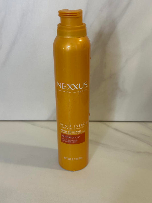 Nexxus Scalp Inergy ProteinFusion sulfate-free foam shampoo for fine hair 6.7 oz