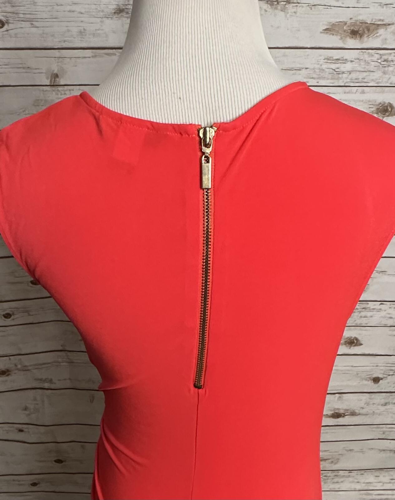 Victoria's Secret asymmetrical neckline midi jersey sheath dress Size Medium