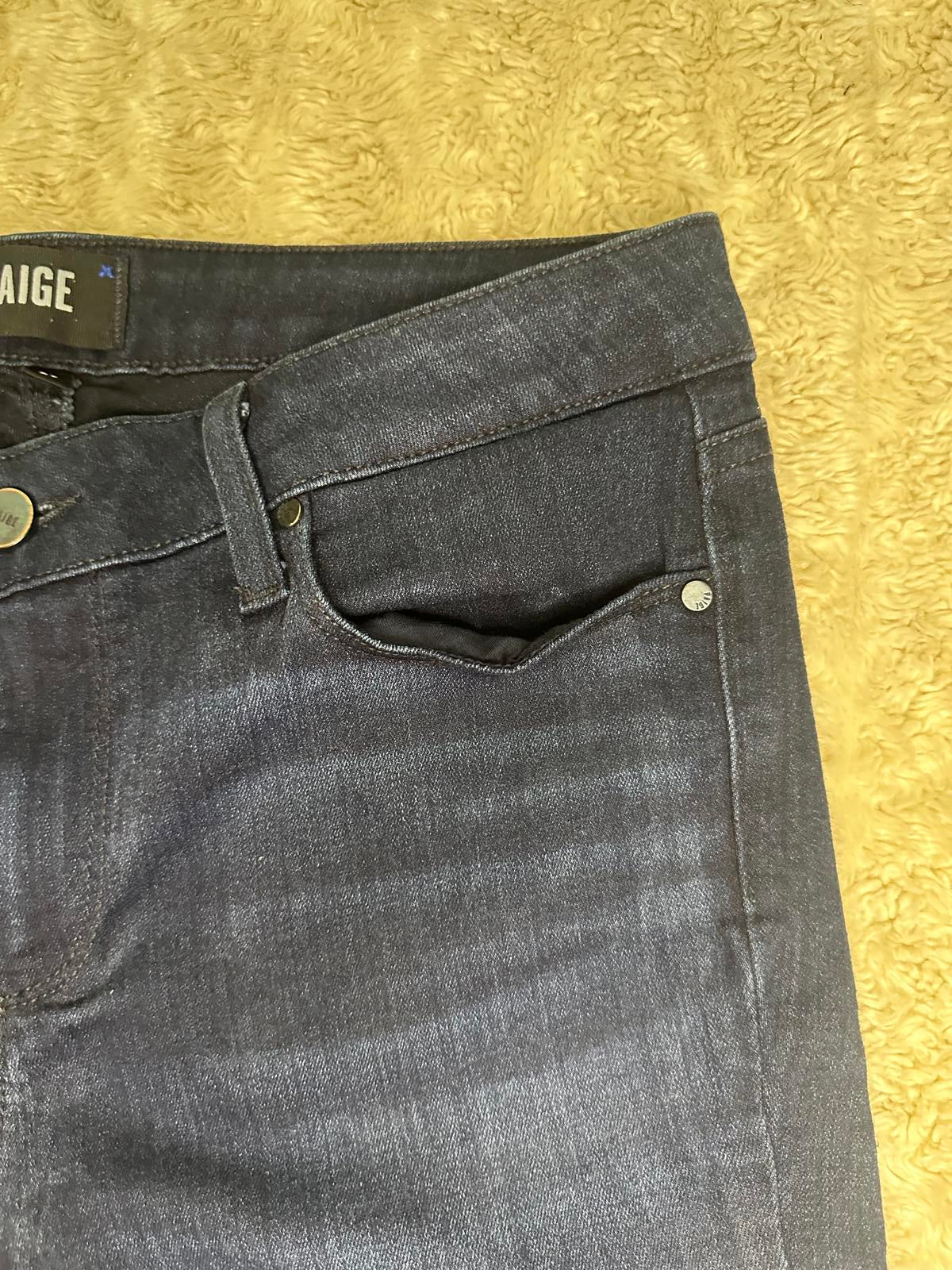 Paige Manhattan dark wash mid rise slim bootcut preminum denim jeans Size 29