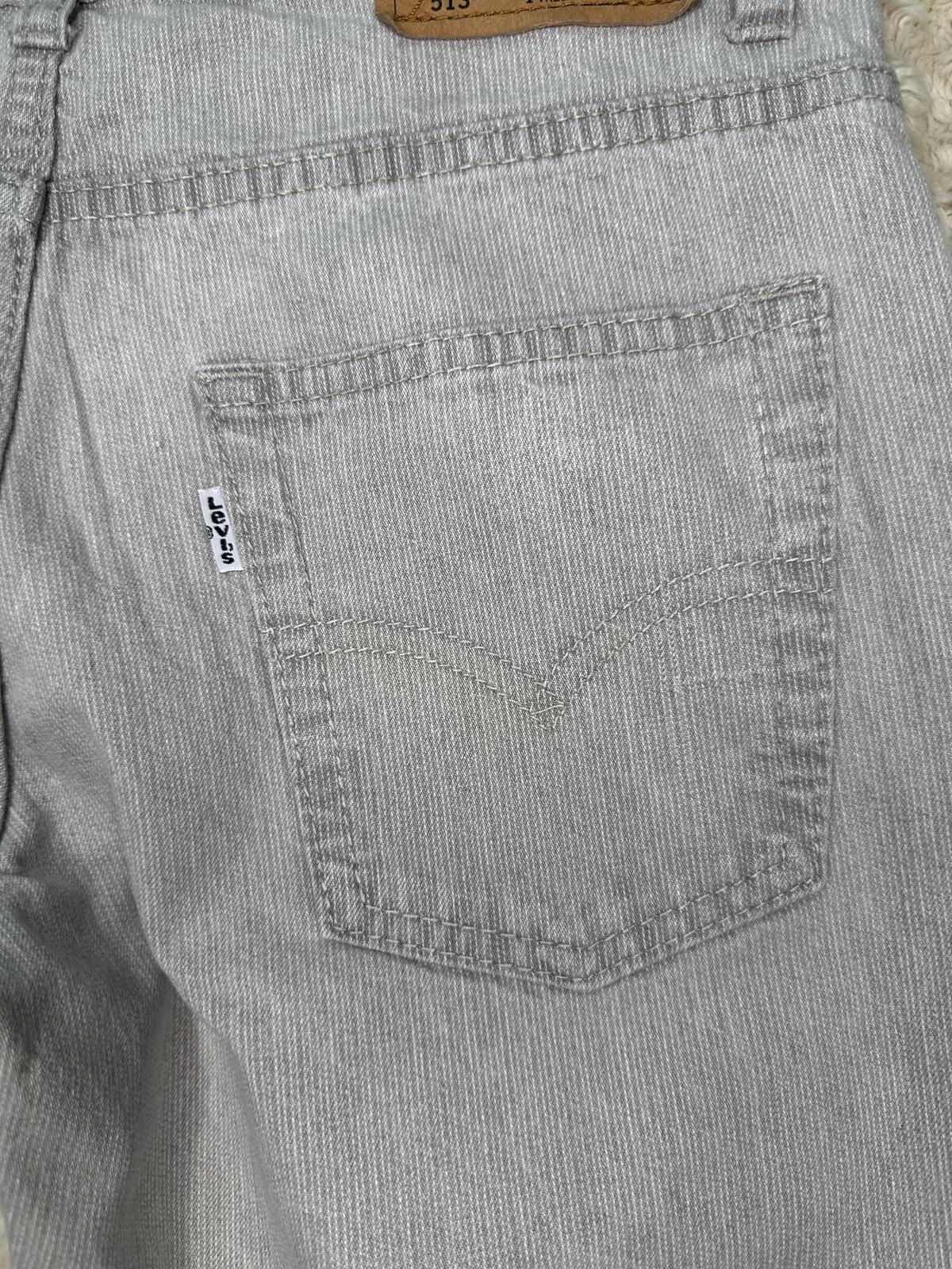 Levi's Slim Straight denim jeans 27x27/14 Reg grey modern classic minimalism