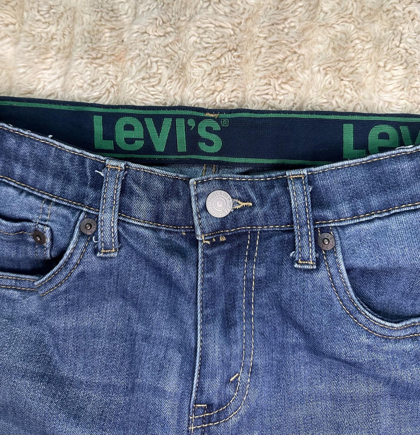 Levi's 511 Slim Fit jeans 28x30 medium wash stretch denim classic
