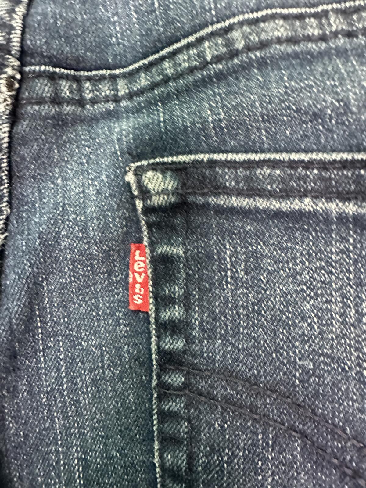 Levi's Unisex denim jeans 18 Reg (29x29) denim blue medium wash Slim fit classic
