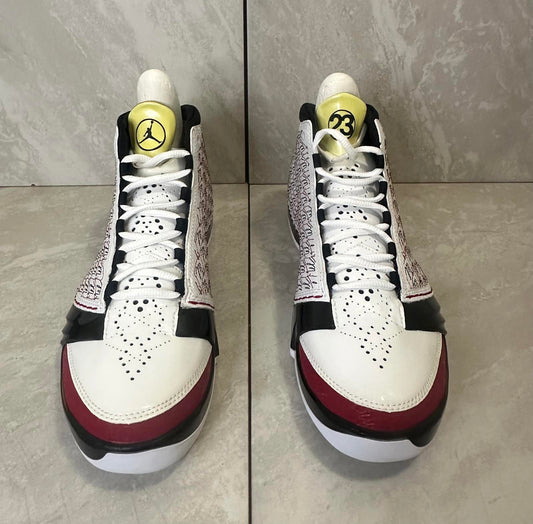 Rare Nike Air Jordan 23 OG Chicago White Red Black hi-top sneakers 2008 Size 9