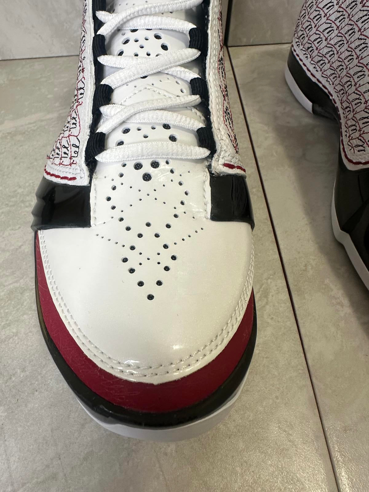 Rare Nike Air Jordan 23 OG Chicago White Red Black hi-top sneakers 2008 Size 9
