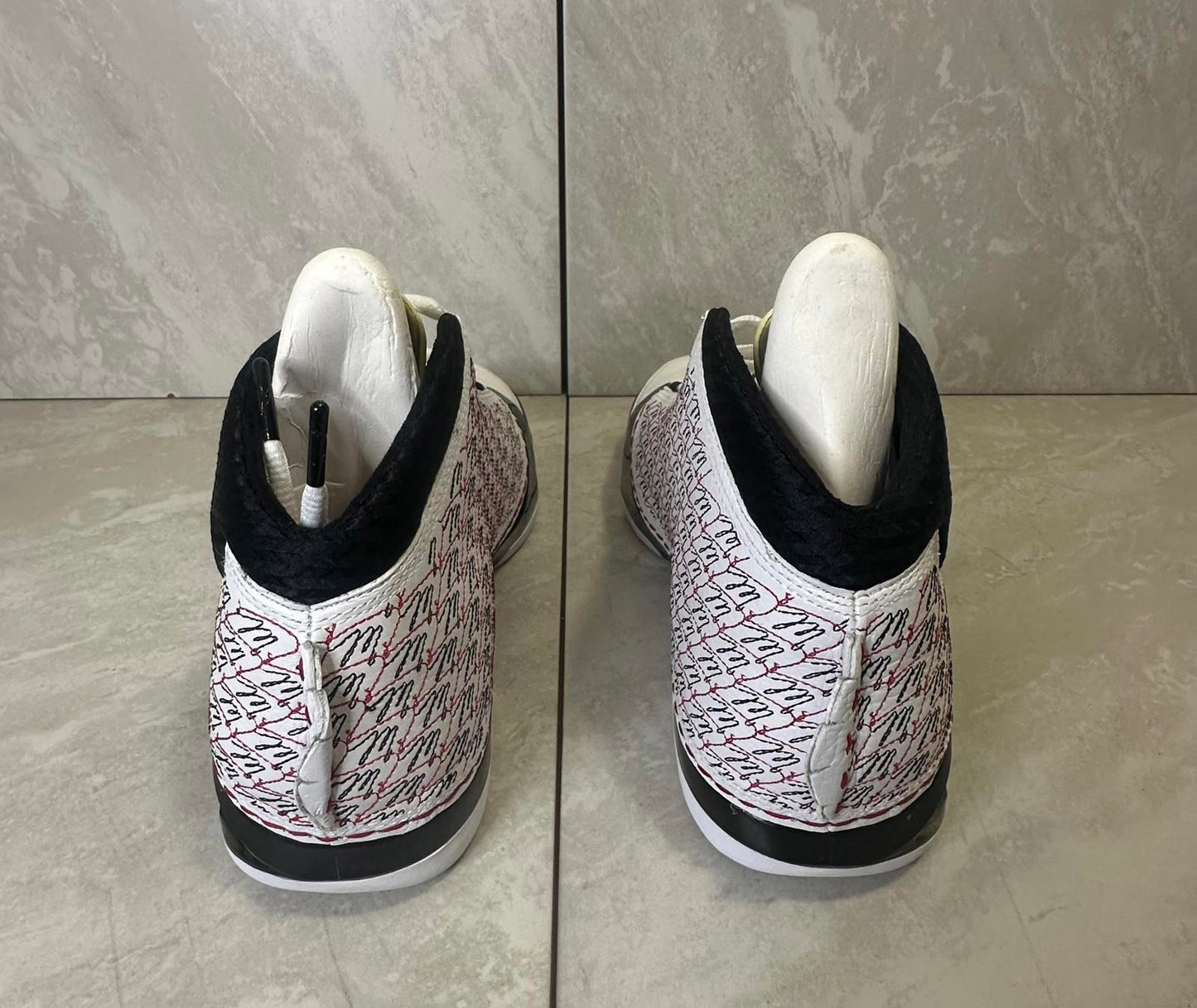 Rare Nike Air Jordan 23 OG Chicago White Red Black hi-top sneakers 2008 Size 9