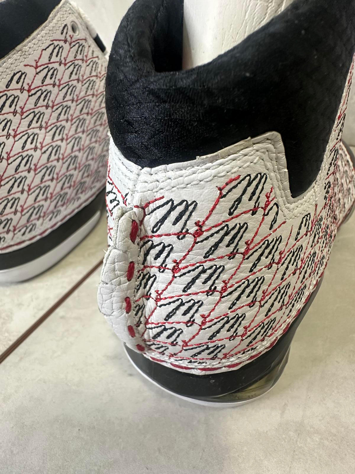 Rare Nike Air Jordan 23 OG Chicago White Red Black hi-top sneakers 2008 Size 9