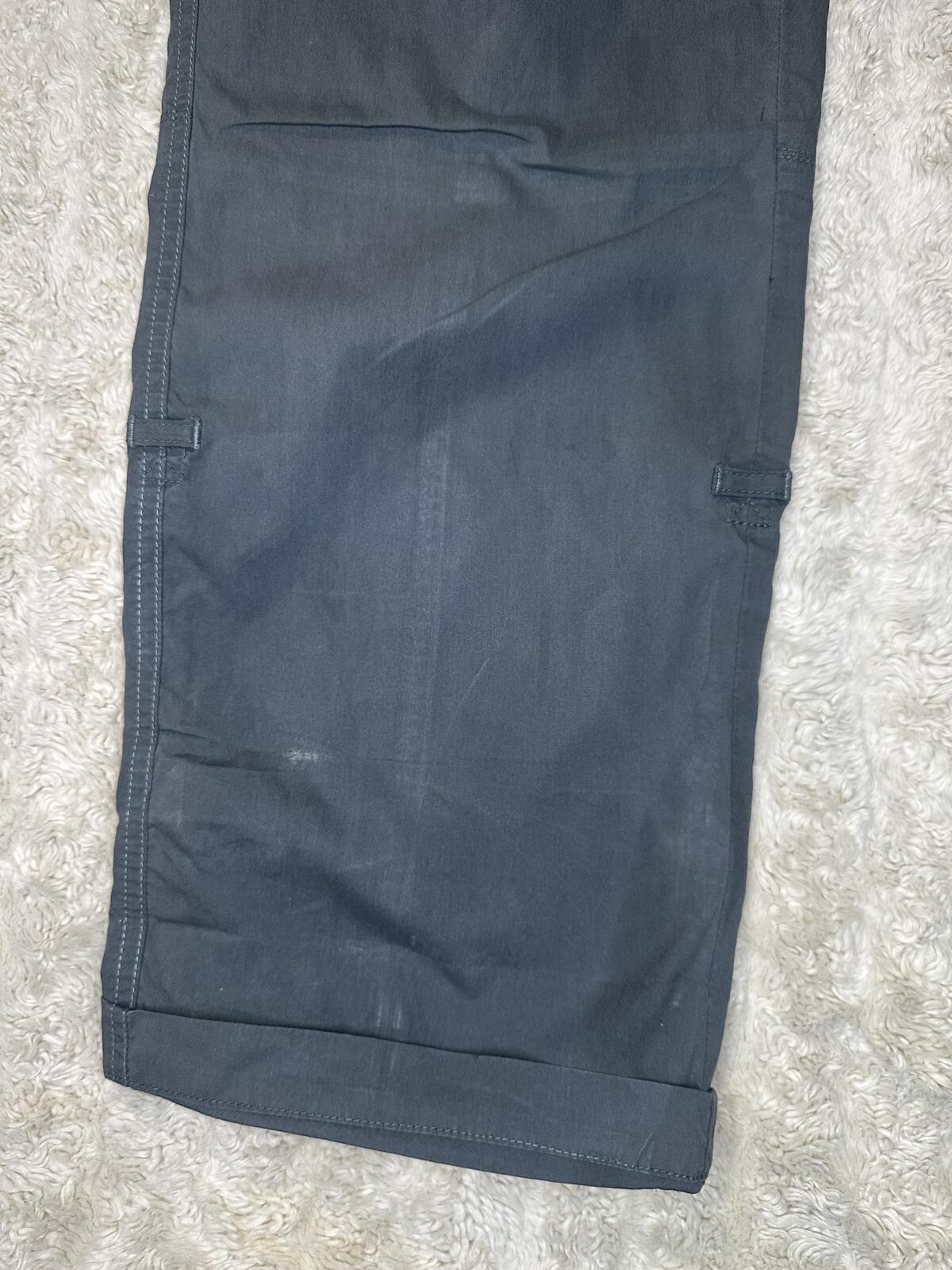 Kuhl Born In The Mountains grey hiking capri pants Size 12 Short gorpcore