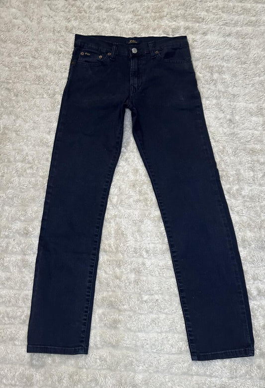 Polo Ralph Lauren dark wash skinny denim jeans Youth L(14-16) stretch classic
