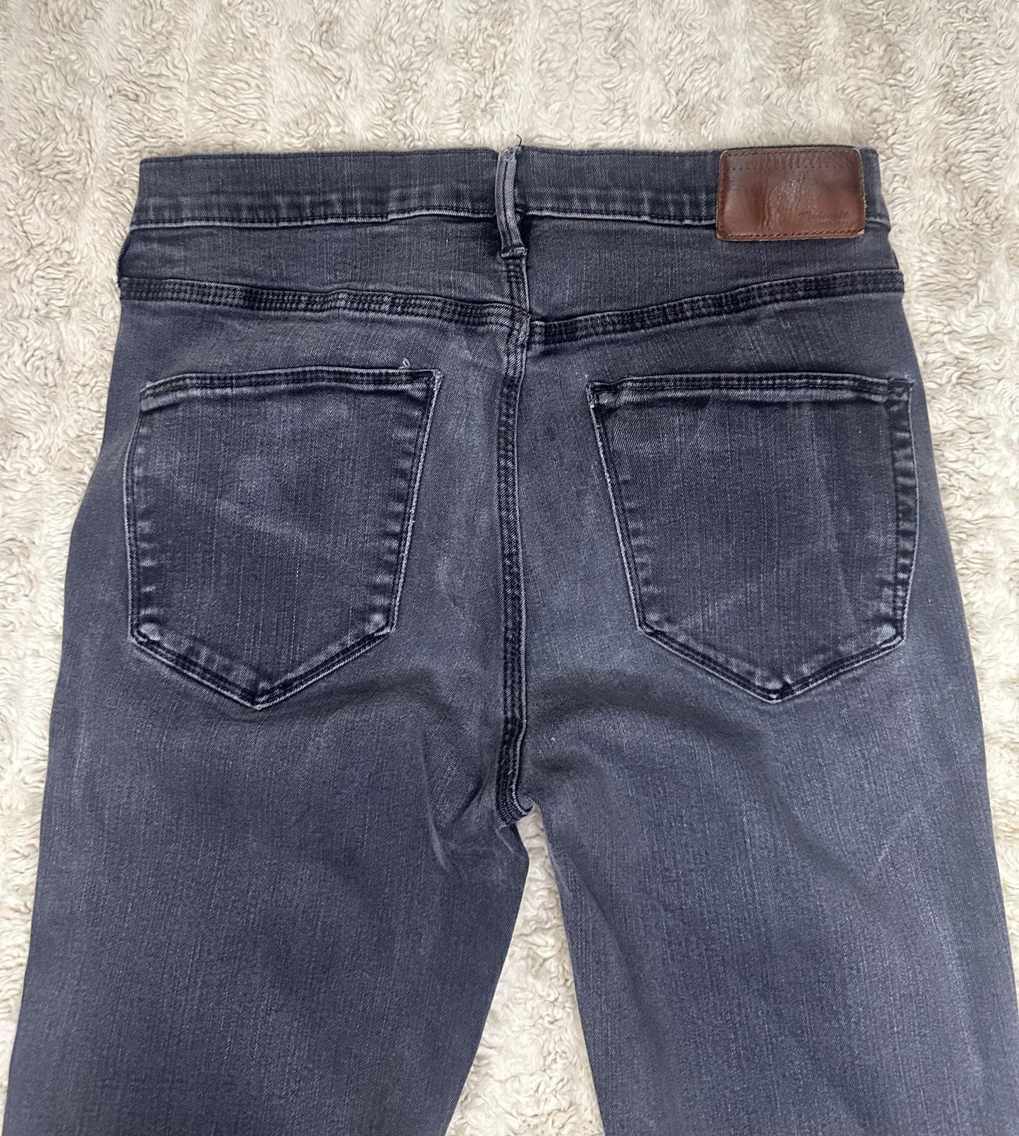 Madewell dark gray Skinny Skinny Ankle High Riser jeans Size 27