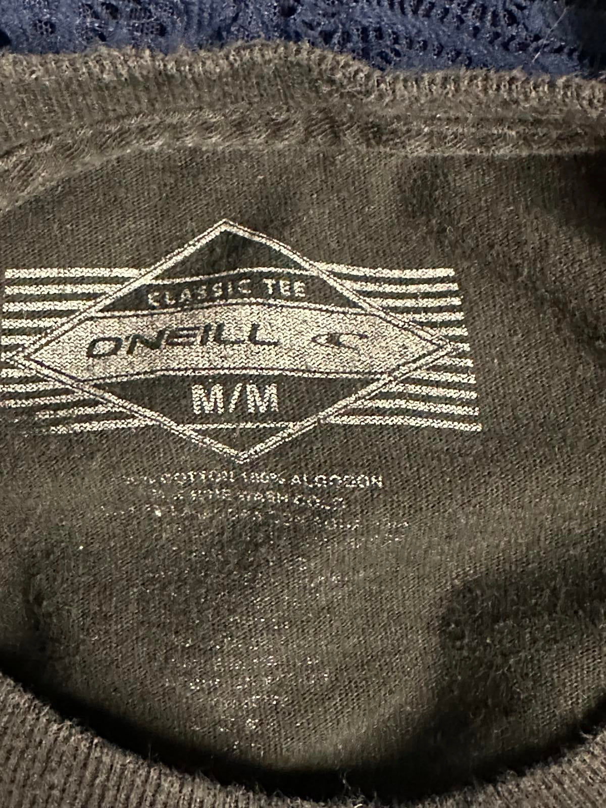 O'Neill black cotton short sleeve graphic t-shirt Size Medium