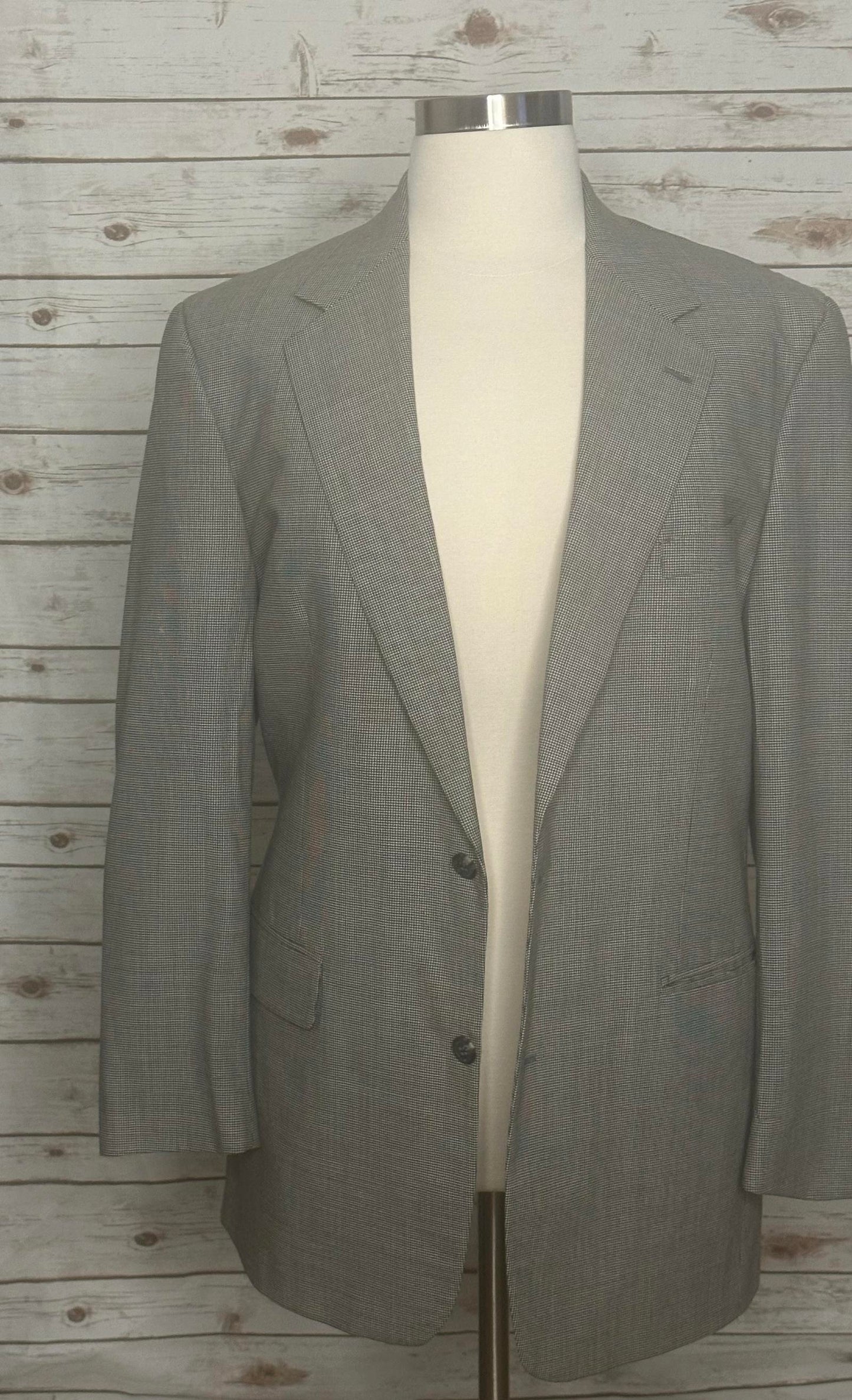 Brooks Brothers houndstooth sports coat Size 44L