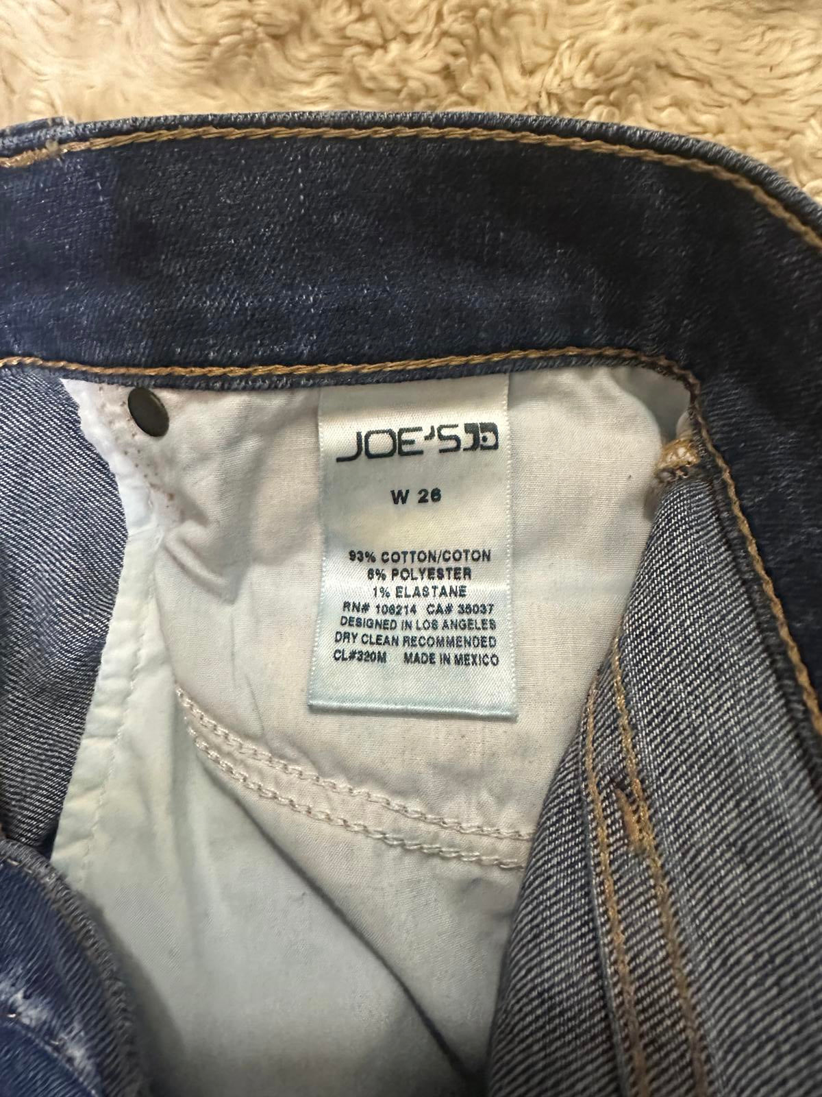 Joe's Jeans distressed 'Lauretta' denim jean shorts Size 26