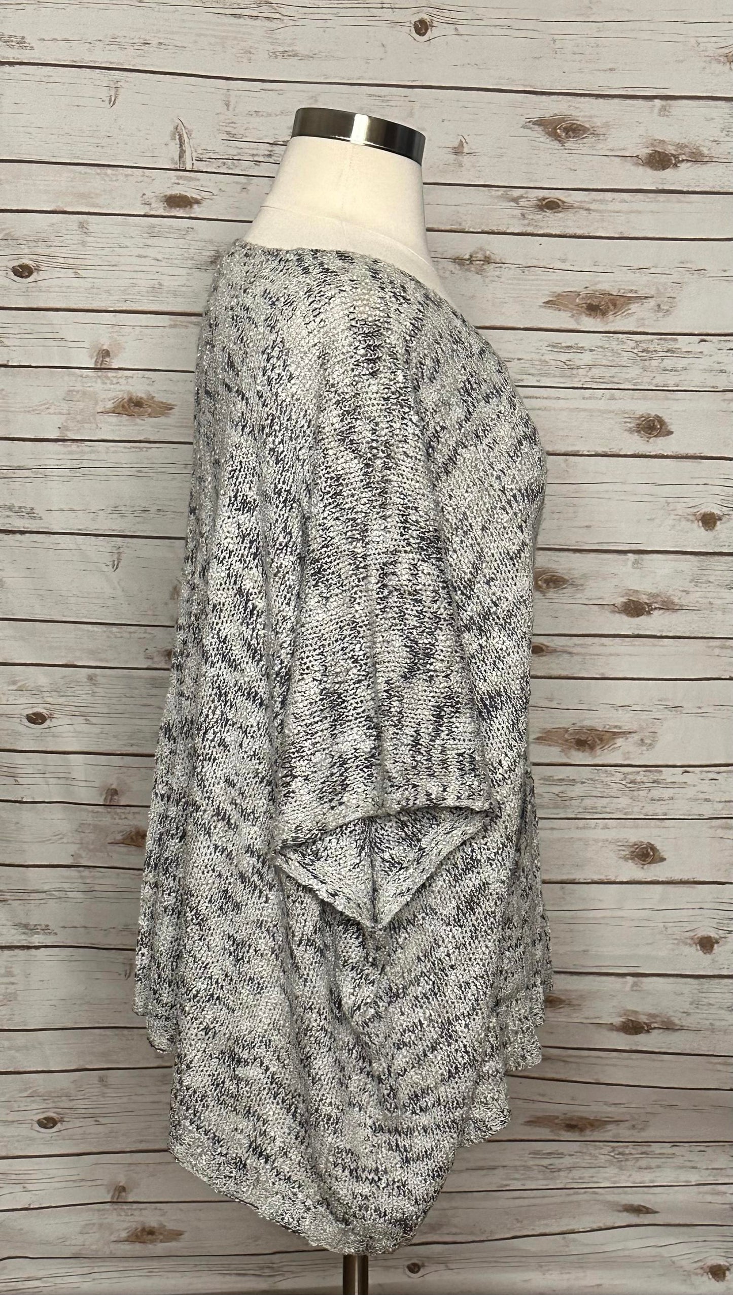 BCBG Max Azria oversized marled knit dolman sleeve sweater Size XXL