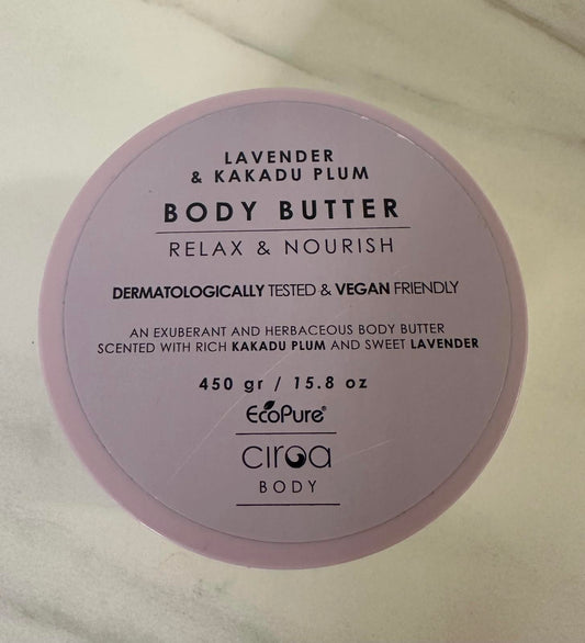 Ciroa Lavender & Kakadu Plum body butter (Relax & Nourish)