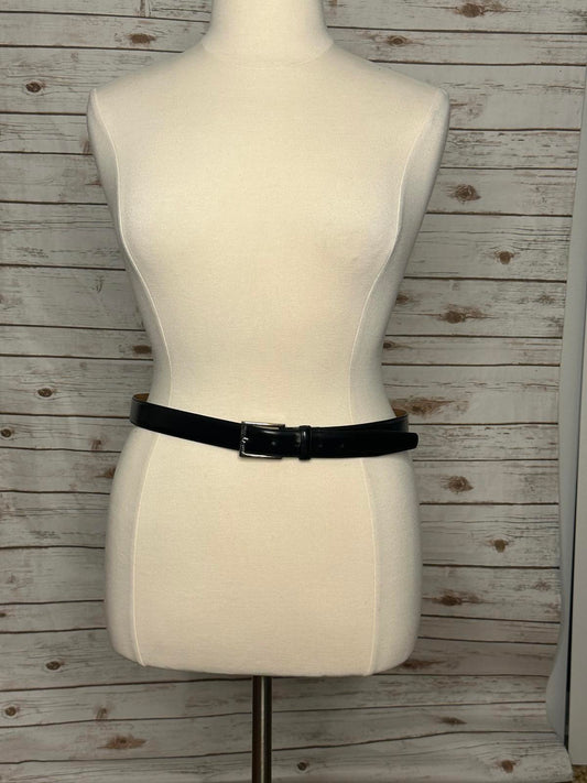 Brooks Brothers Italian black leather dress belt Size 40