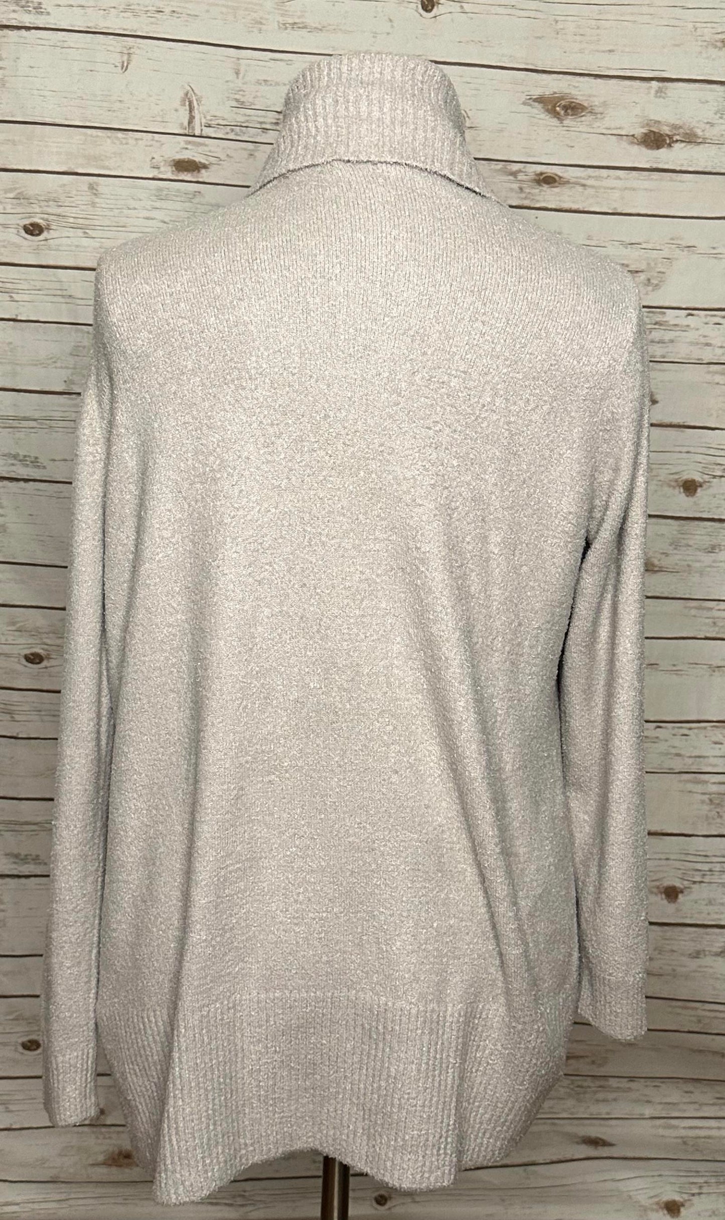 Rachel Zoe super soft grey open cardigan sweater Size XL