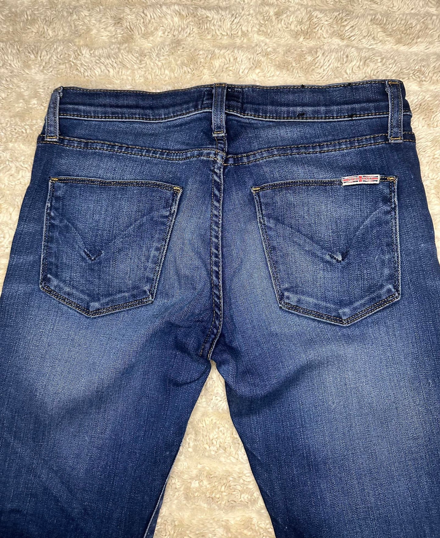 Hudson Nico Midrise Super Skinny jeans Size 25