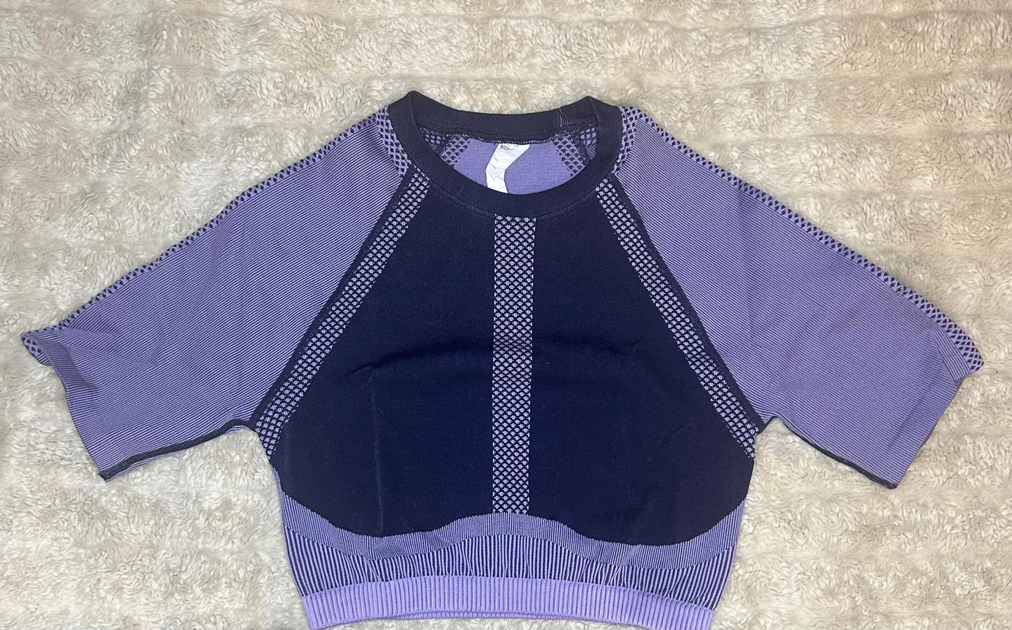 Fabletics 'Jessie' seamless crop top (Size S) and leggings set (Size M)