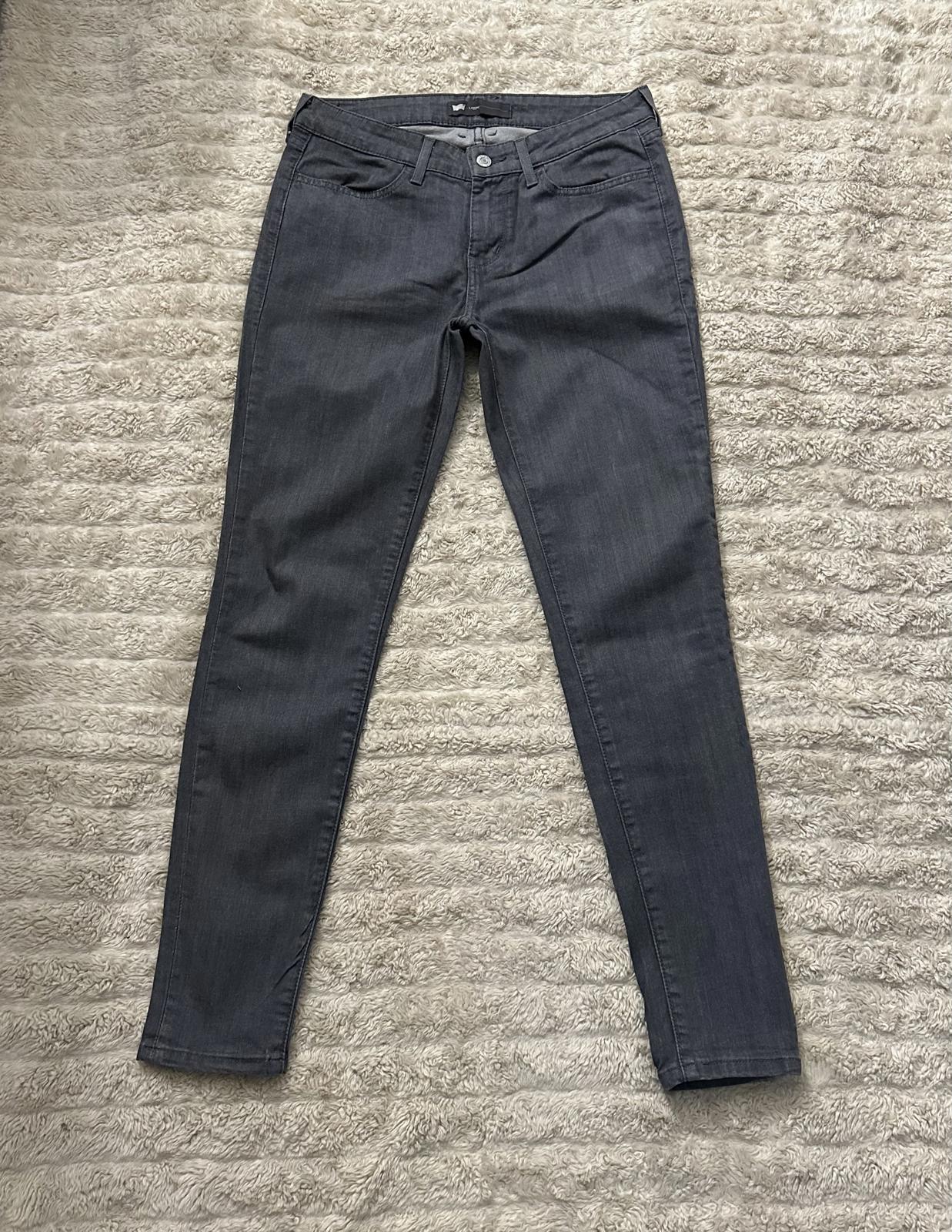 Levi's grey denim leggings Size 8M 29x32
