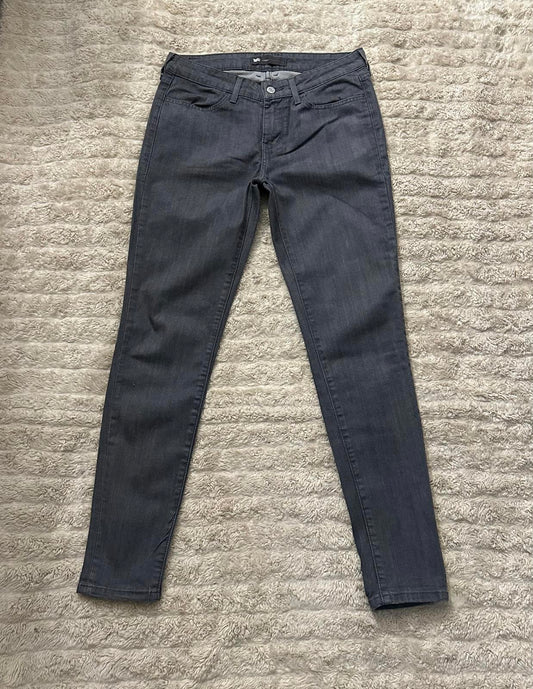 Levi's grey denim leggings Size 8M 29x32