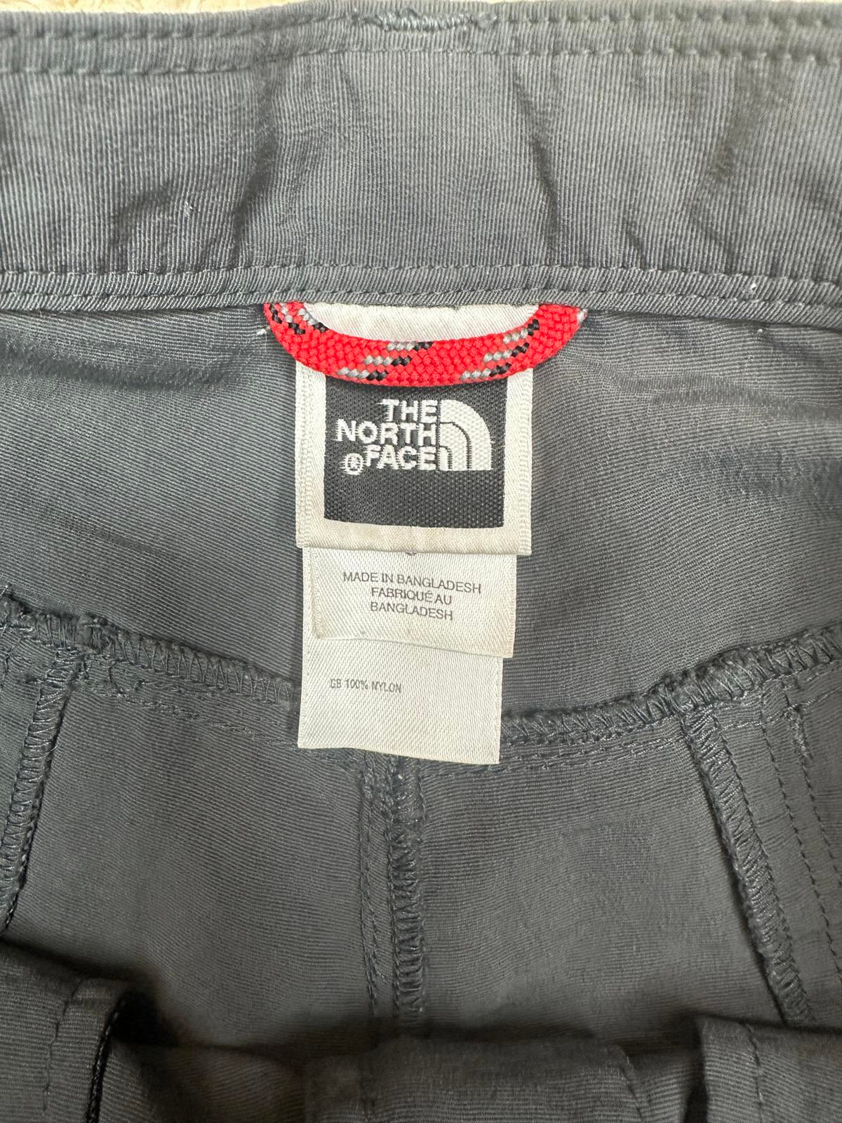 The North Face grey gorpcore nylon utility shorts Size 6