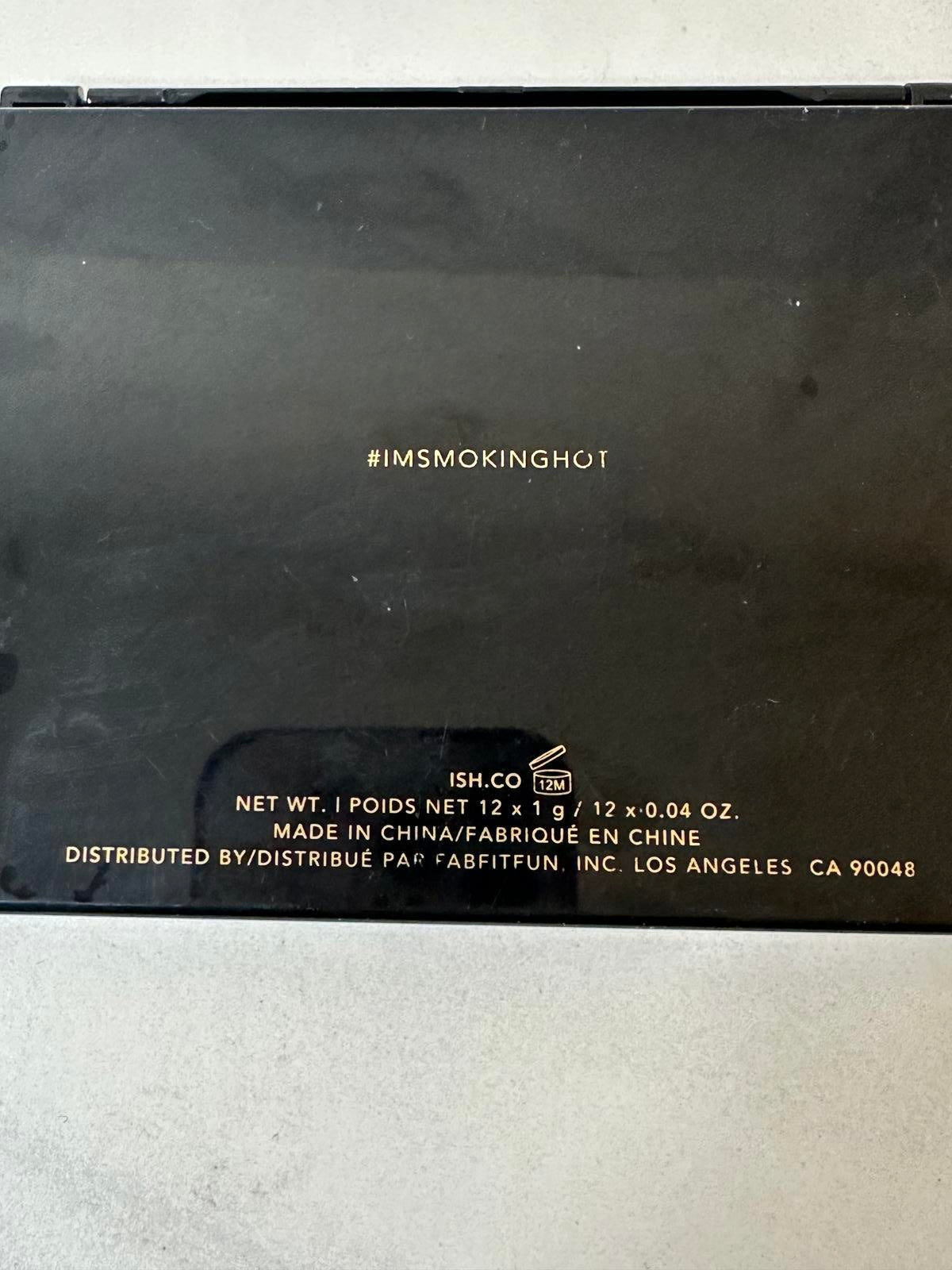 ISH (I'm Smoking Hot) Lip Statement palette