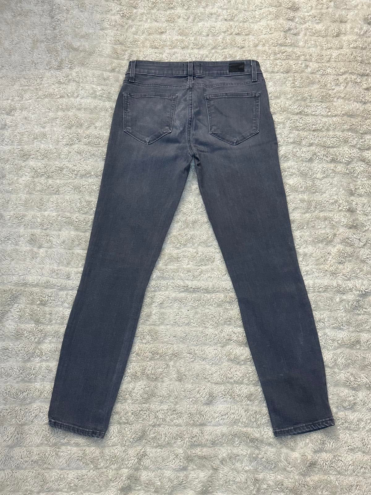Paige gray 'Verdugo Ankle' skinny denim jeans Size 27