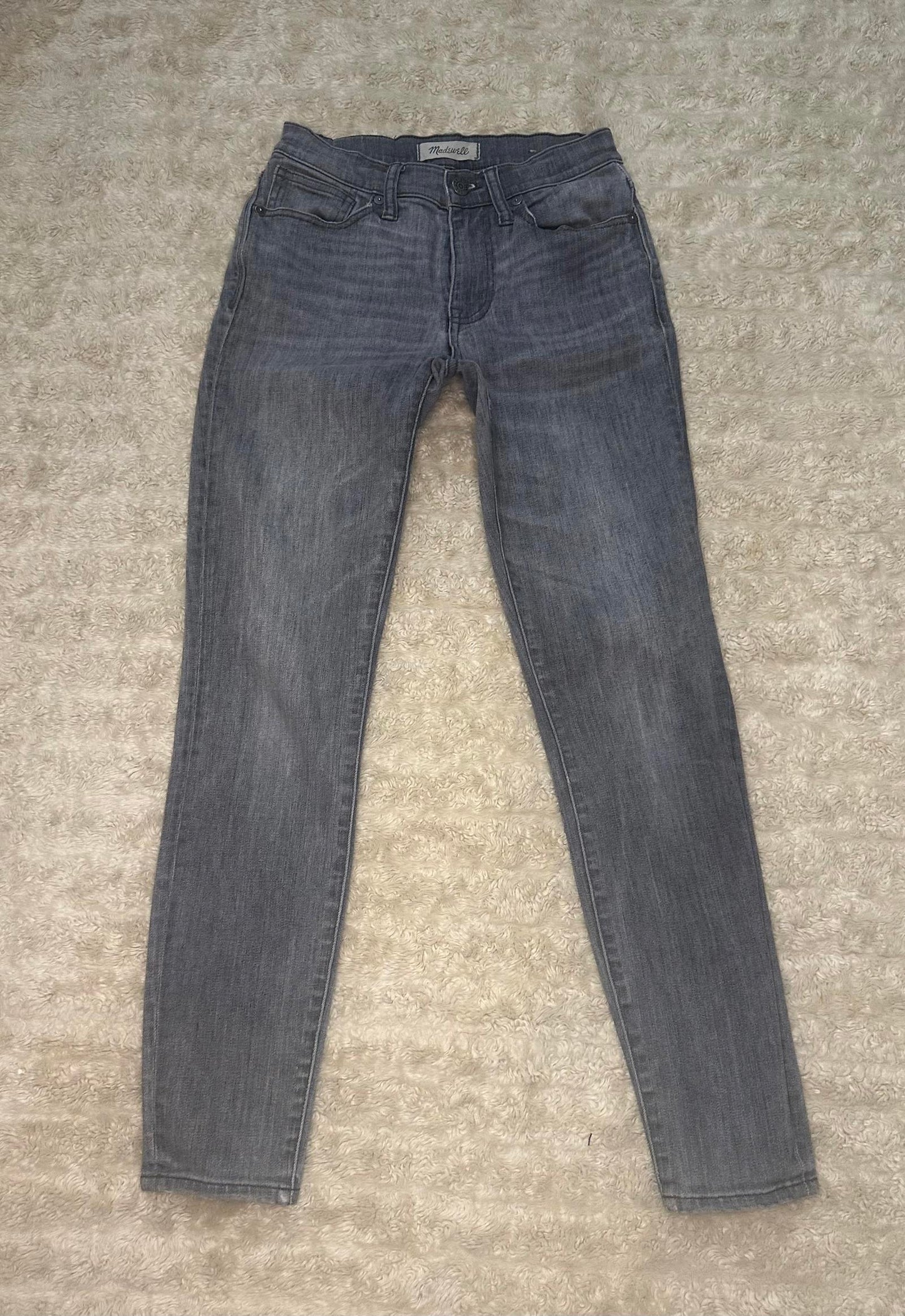 Madewell 9' High Rise Skinny Skinny jeans Size 24