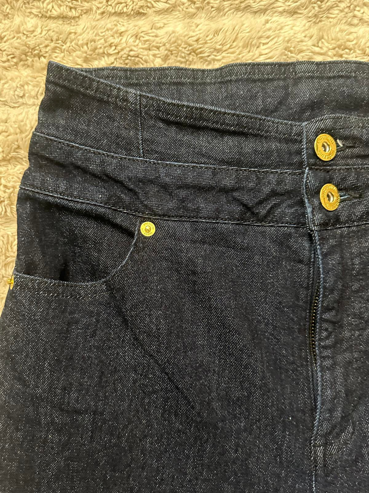 INC International Concept classic Flare high-waisted dark wash jeans Size 4/27
