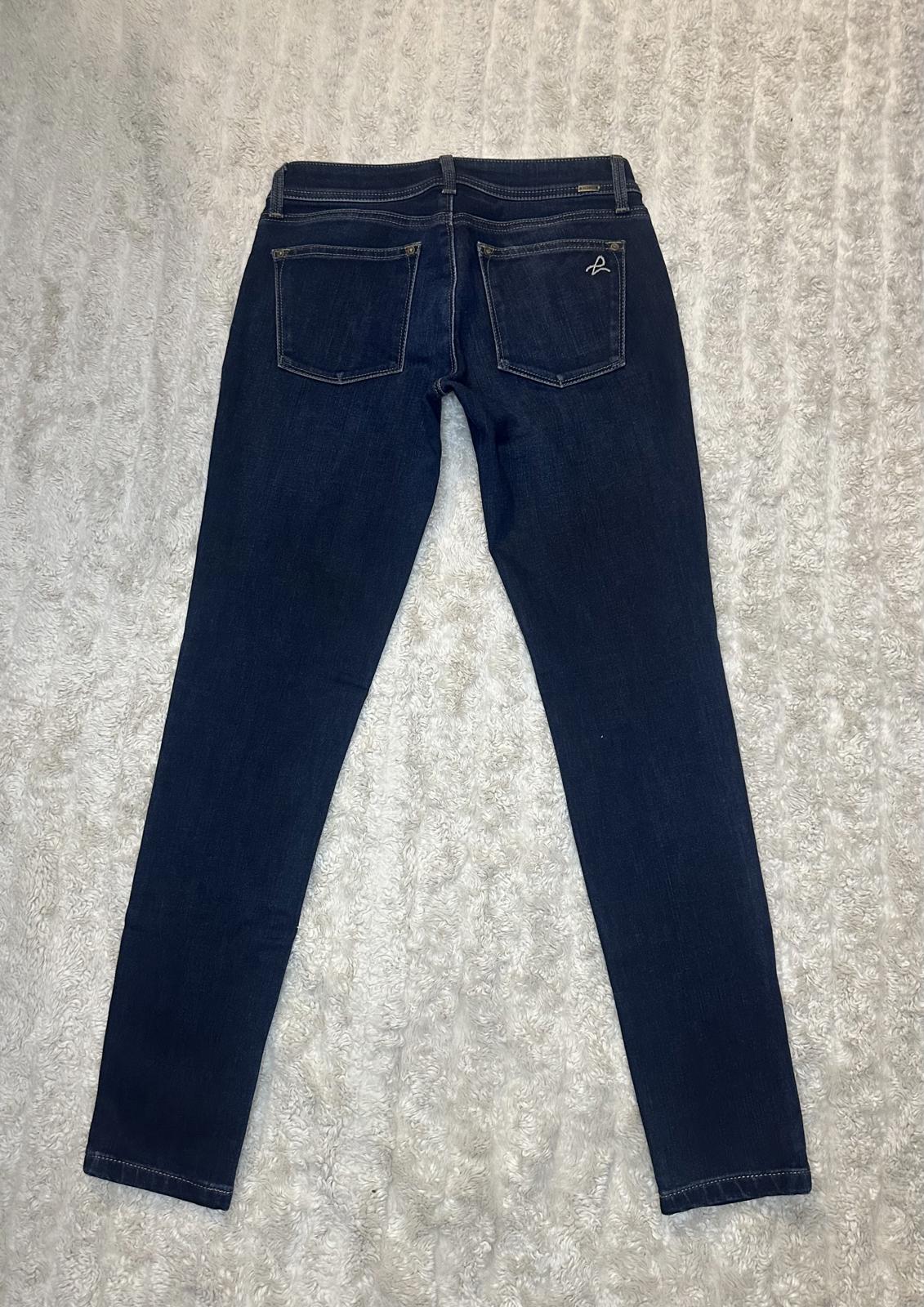 DL 1961 classic dark wash 4 Way stretch Emma legging jeans Size 26