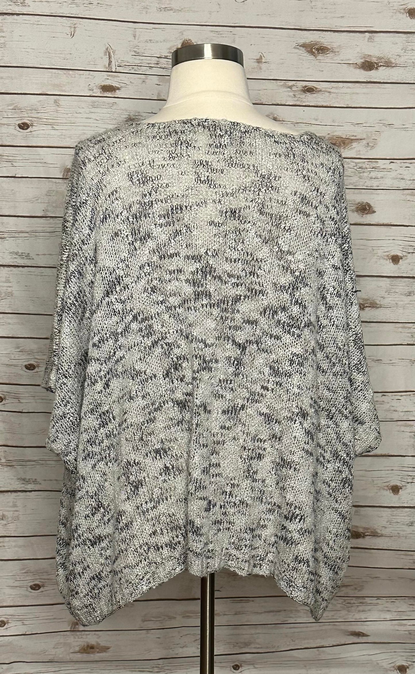 BCBG Max Azria oversized marled knit dolman sleeve sweater Size XXL