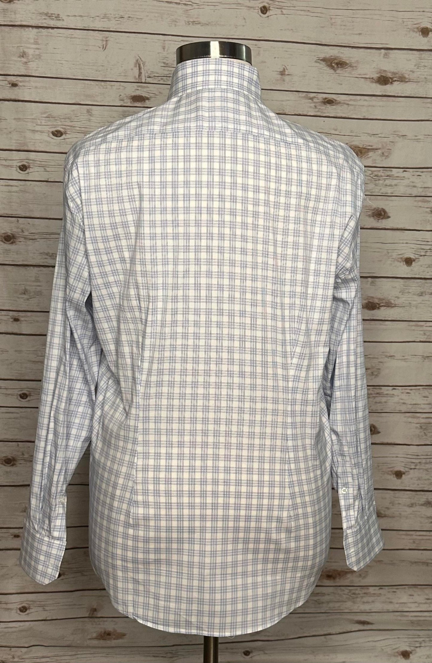 Bonobos plaid Athletic Fit button-down shirt Size 16.5/35