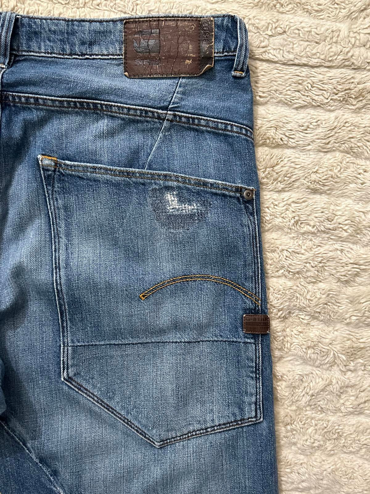 G Star Raw medium wash Type C 3D Tapered jeans Size 36x32