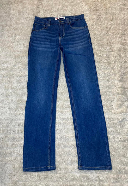 Levi's 514 Performance Straight medium wash denim jeans Size 16 Reg (28x30)