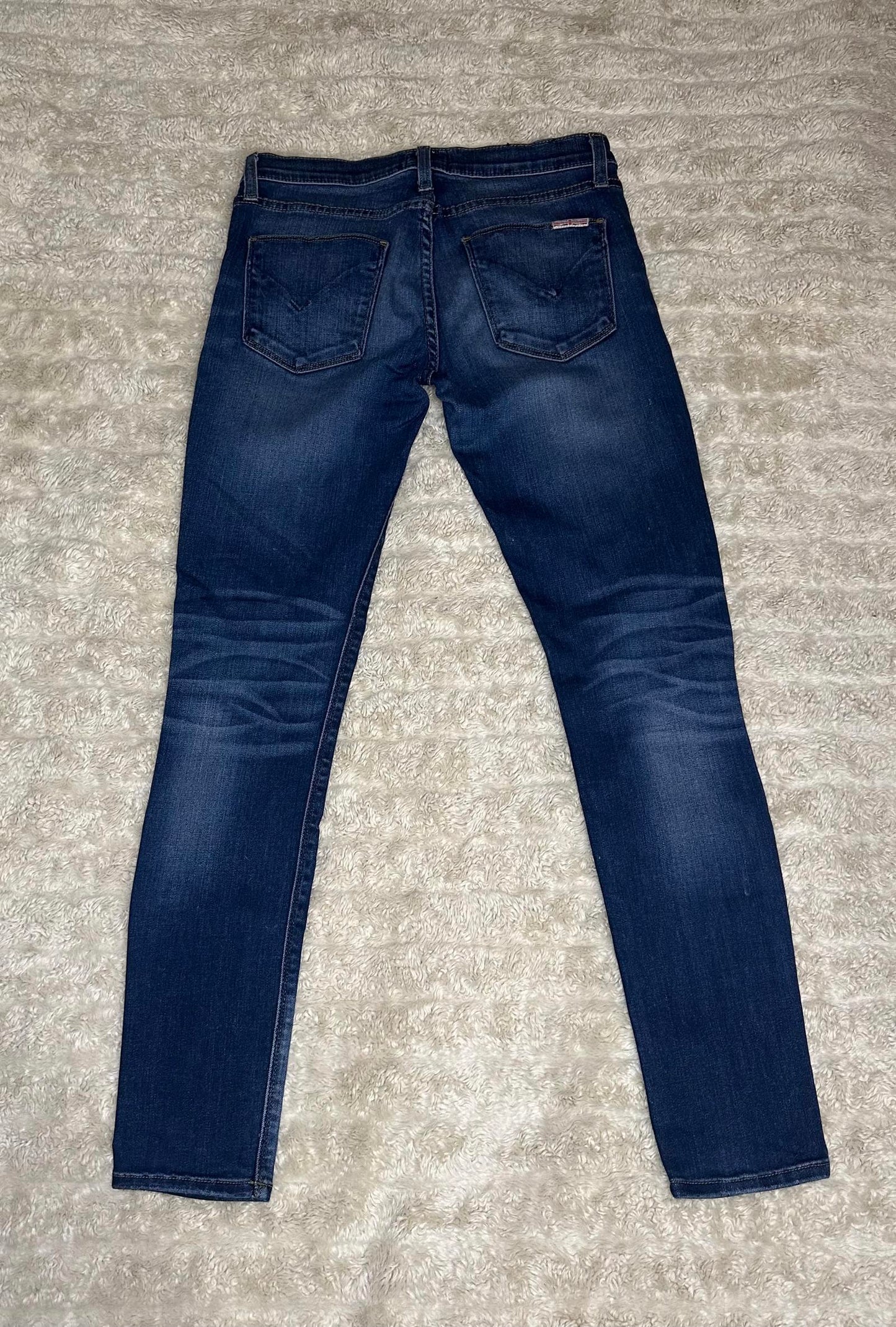 Hudson Nico Midrise Super Skinny jeans Size 25